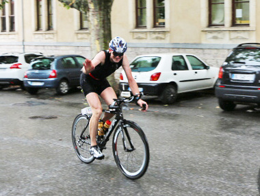 Peter nach 172km in Embrun