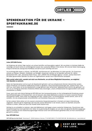 Verlinkung zu Sport4Ukraine.de